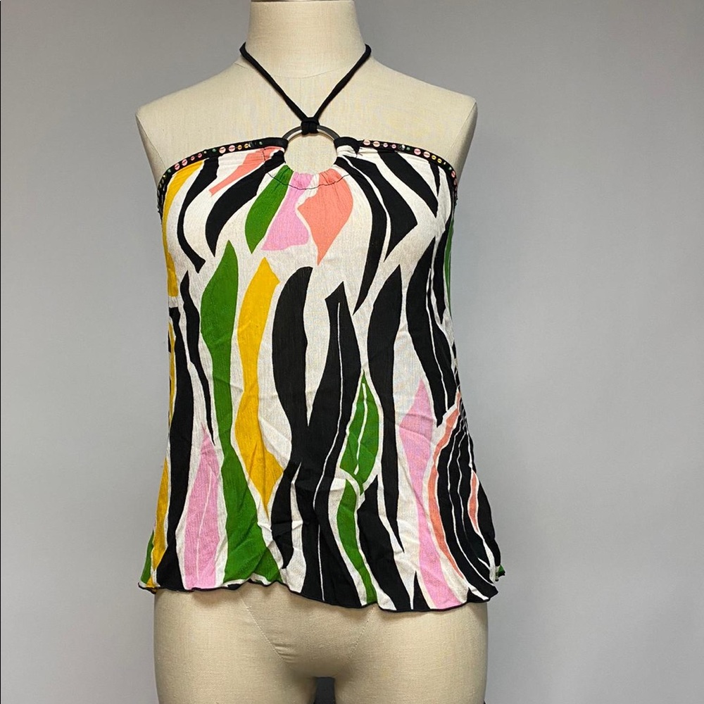 Solana Multicolor Rayon Blouse